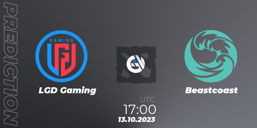 LGD Gaming vs Beastcoast: Match Prediction. 13.10.23, Dota 2, The International 2023 - Group Stage