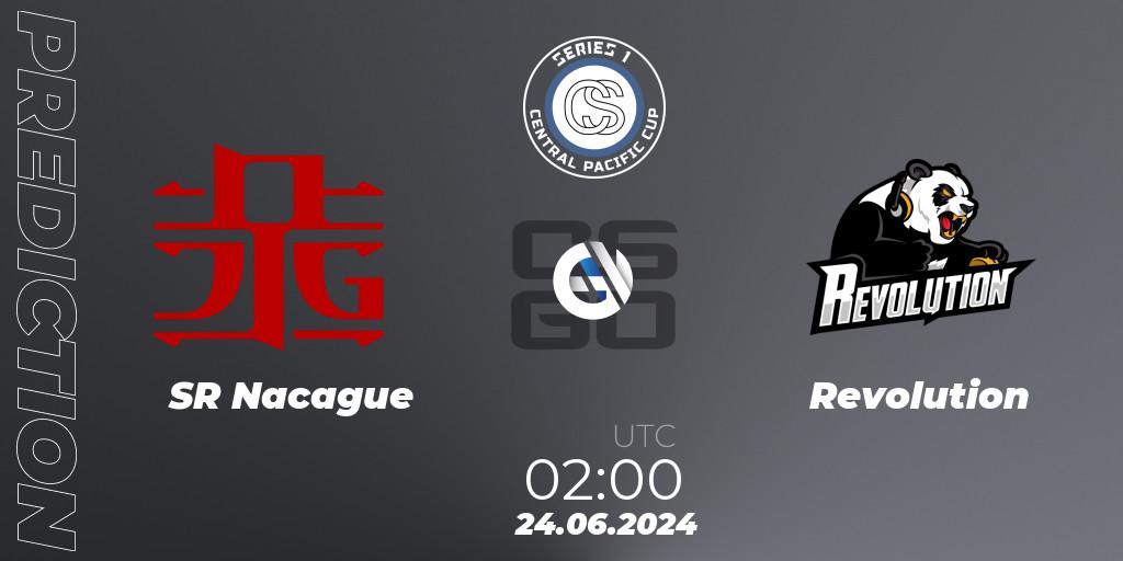 SR Nacague vs Revolution: Match Prediction. 24.06.2024 at 02:00, Counter-Strike (CS2), Central Pacific Cup: Series 1