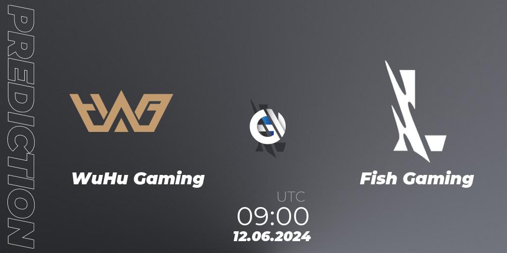 WuHu Gaming vs Fish Gaming: Match Prediction. 12.06.2024 at 09:00, Wild Rift, Wild Rift Super League Summer 2024 - 5v5 Tournament Group Stage