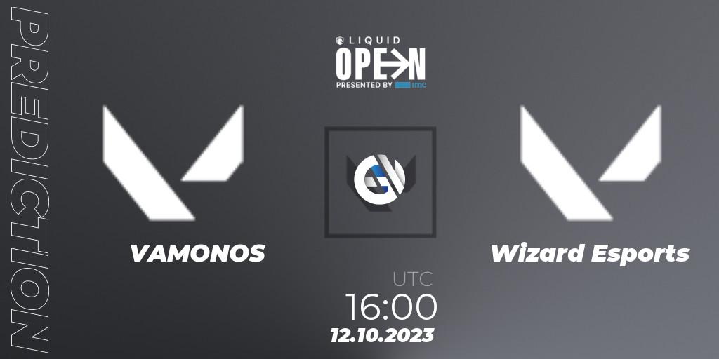 VAMONOS vs Wizard Esports: Match Prediction. 12.10.23, VALORANT, Liquid Open 2023 - Europe