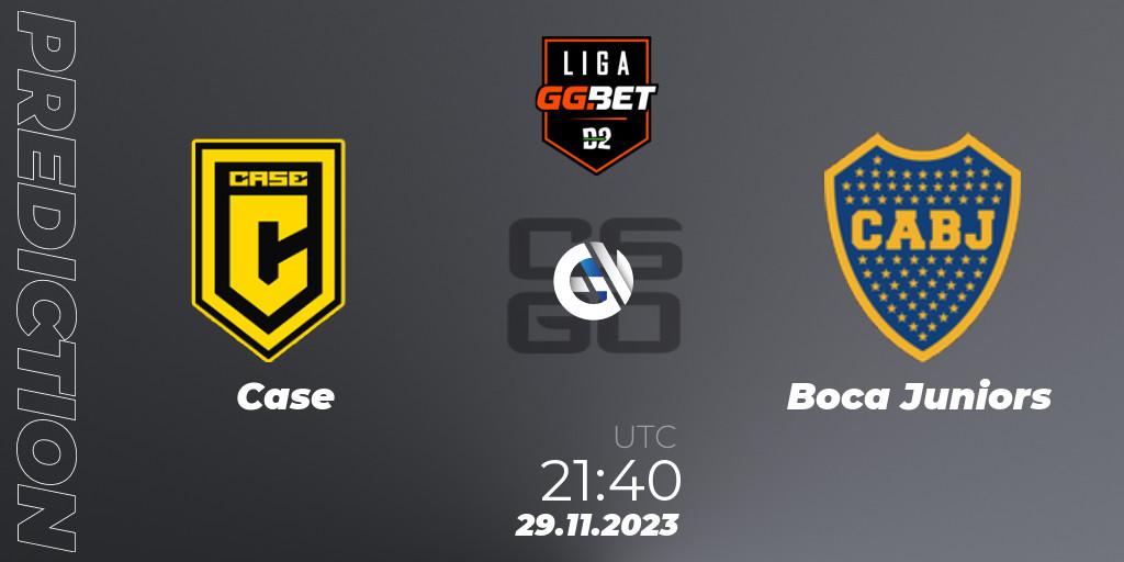 Case vs Boca Juniors: Match Prediction. 29.11.2023 at 22:00, Counter-Strike (CS2), Dust2 Brasil Liga Season 2