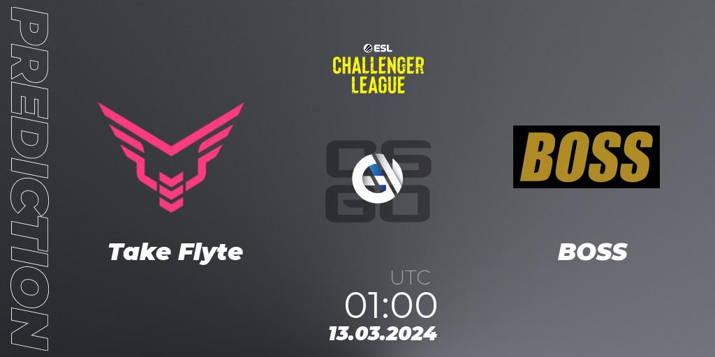 Take Flyte vs BOSS: Match Prediction. 23.05.2024 at 02:00, Counter-Strike (CS2), ESL Challenger League Season 47: North America
