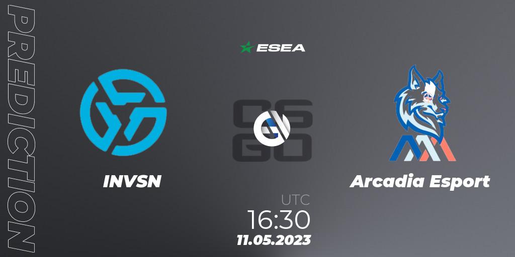 CS2 vs Arcadia Esport: Match Prediction. 11.05.2023 at 16:30, Counter-Strike (CS2), ESEA Season 45: Advanced Division - Europe