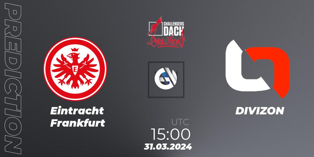 Eintracht Frankfurt vs DIVIZON: Match Prediction. 07.04.2024 at 15:00, VALORANT, VALORANT Challengers 2024 DACH: Evolution Split 1
