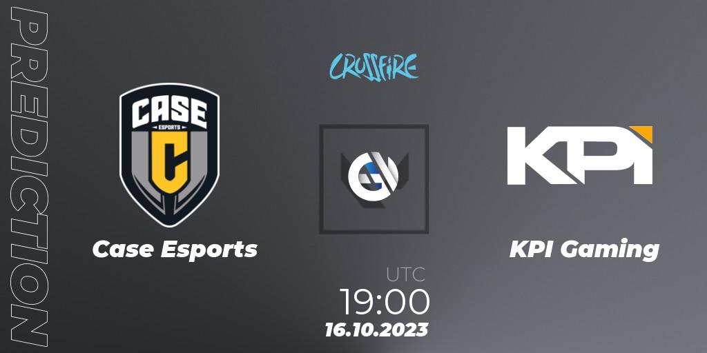 Case Esports vs KPI Gaming: Match Prediction. 16.10.2023 at 19:00, VALORANT, LVP - Crossfire Cup 2023: Contenders #2