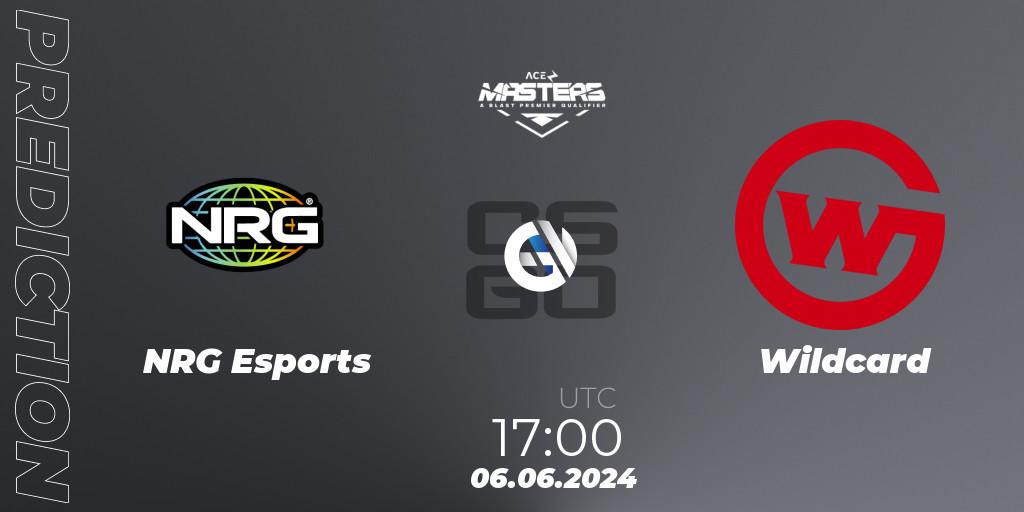 NRG Esports vs Wildcard: Match Prediction. 06.06.2024 at 17:00, Counter-Strike (CS2), Ace North American Masters Fall 2024 - BLAST Premier Qualifier