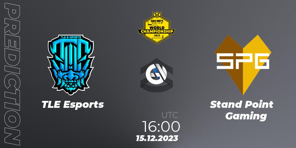 TLE Esports vs Stand Point Gaming: Match Prediction. 15.12.23, Call of Duty, CODM World Championship 2023