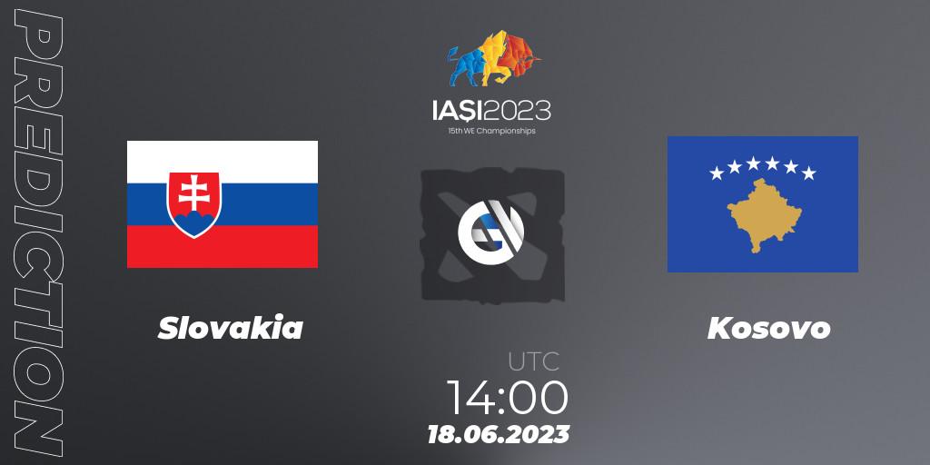 Slovakia vs Kosovo: Match Prediction. 18.06.2023 at 14:00, Dota 2, IESF Europe A Qualifier 2023