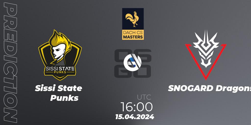 Sissi State Punks vs SNOGARD Dragons: Match Prediction. 15.04.2024 at 16:00, Counter-Strike (CS2), DACH CS Masters Season 1