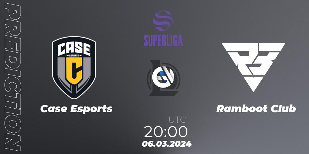 Case Esports vs Ramboot Club: Match Prediction. 06.03.2024 at 20:00, LoL, Superliga Spring 2024 - Group Stage