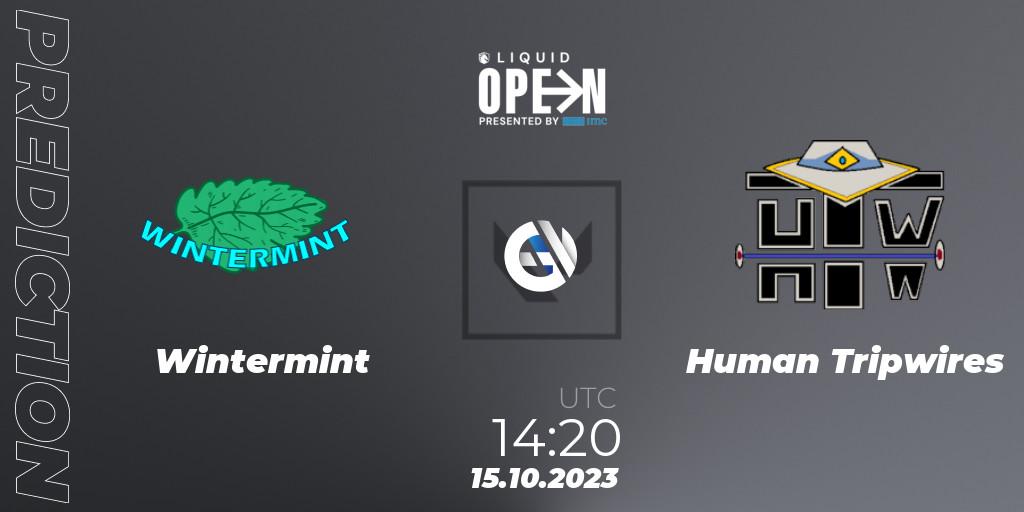 Wintermint vs Human Tripwires: Match Prediction. 15.10.23, VALORANT, Liquid Open 2023 - Europe