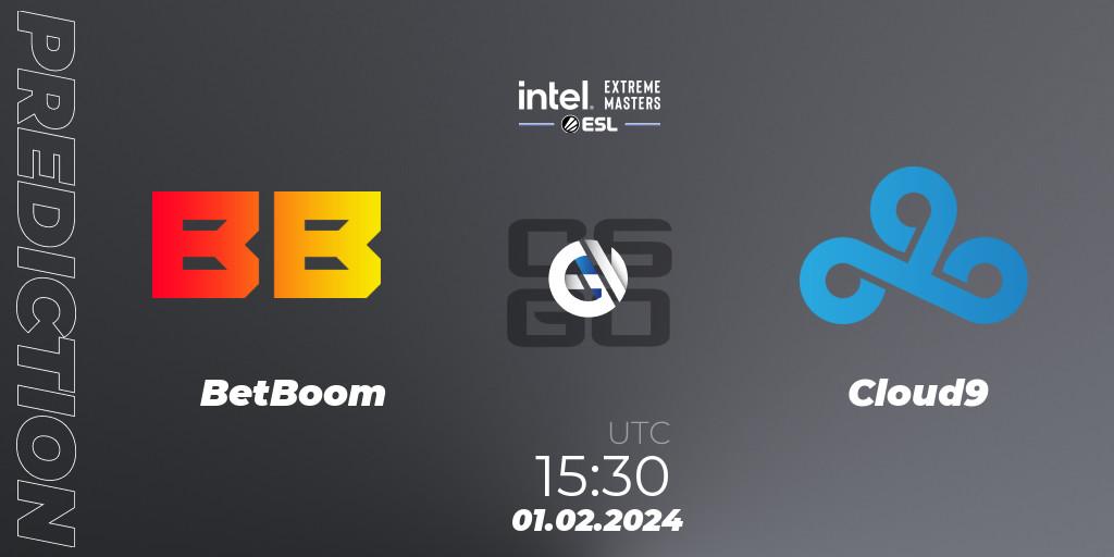 BetBoom vs Cloud9: Match Prediction. 01.02.2024 at 15:30, Counter-Strike (CS2), IEM Katowice 2024 Play-in