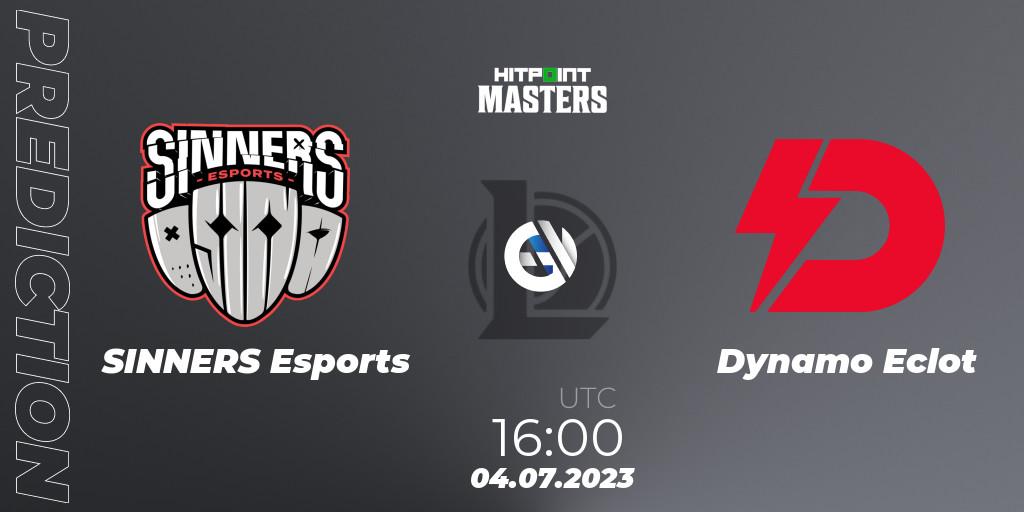 SINNERS Esports vs Dynamo Eclot: Match Prediction. 04.07.23, LoL, Hitpoint Masters Summer 2023 - Group Stage