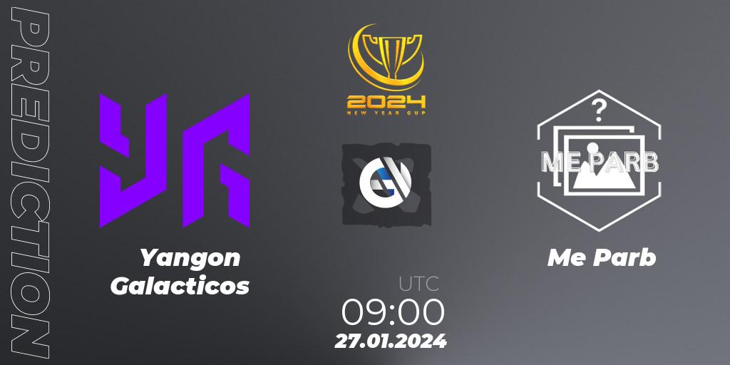 Yangon Galacticos vs Me Parb: Match Prediction. 27.01.2024 at 08:59, Dota 2, New Year Cup 2024
