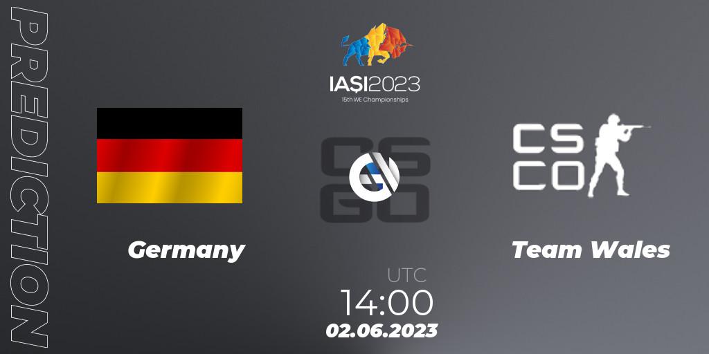 Germany vs Team Wales: Match Prediction. 02.06.23, CS2 (CS:GO), IESF World Esports Championship 2023: Western Europe Qualifier