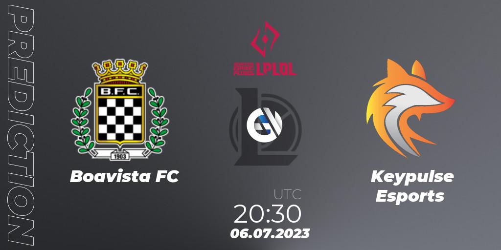 Boavista FC vs Keypulse Esports: Match Prediction. 06.07.2023 at 20:30, LoL, LPLOL Split 2 2023 - Group Stage