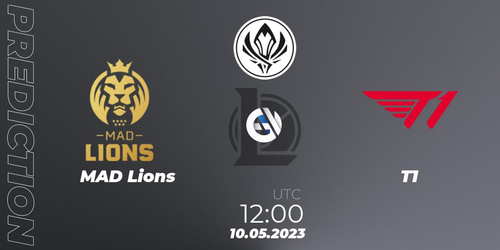 MAD Lions vs T1: Match Prediction. 10.05.23, LoL, MSI 2023 - Playoff