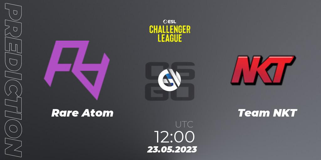 Rare Atom vs Team NKT: Match Prediction. 23.05.2023 at 12:00, Counter-Strike (CS2), ESL Challenger League Season 45: Asia-Pacific