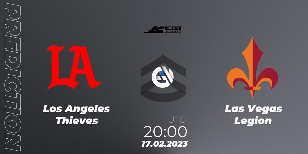 Los Angeles Thieves vs Las Vegas Legion: Match Prediction. 17.02.2023 at 20:00, Call of Duty, Call of Duty League 2023: Stage 3 Major Qualifiers