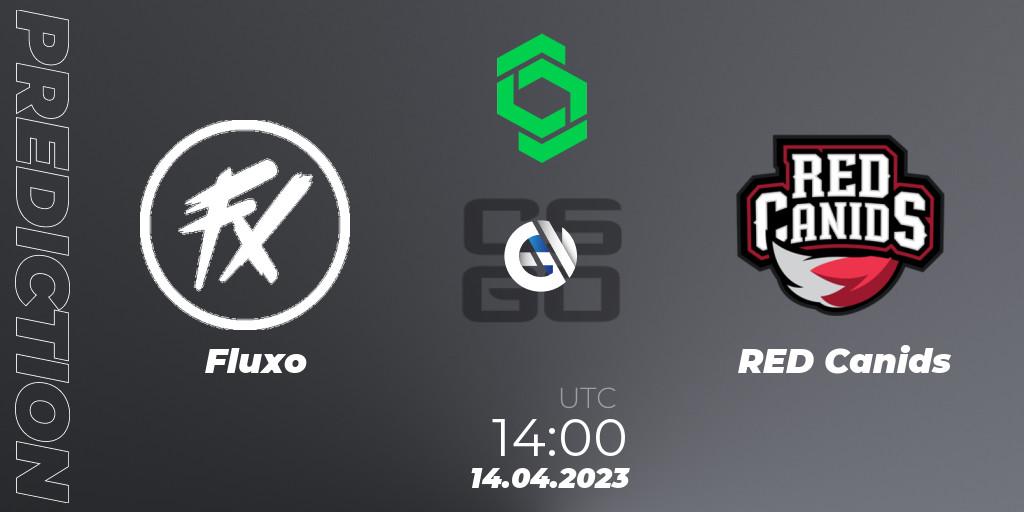 Fluxo vs RED Canids: Match Prediction. 14.04.2023 at 14:00, Counter-Strike (CS2), CCT South America Series #6