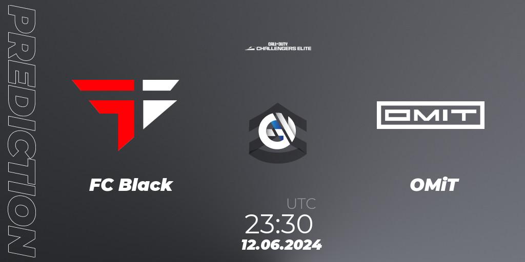 FC Black vs OMiT: Match Prediction. 12.06.2024 at 22:30, Call of Duty, Call of Duty Challengers 2024 - Elite 3: NA