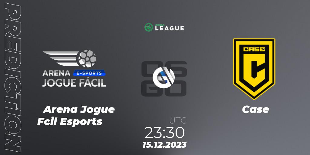 Arena Jogue Fácil Esports vs Case: Match Prediction. 15.12.2023 at 23:30, Counter-Strike (CS2), ESEA Season 47: Open Division - South America