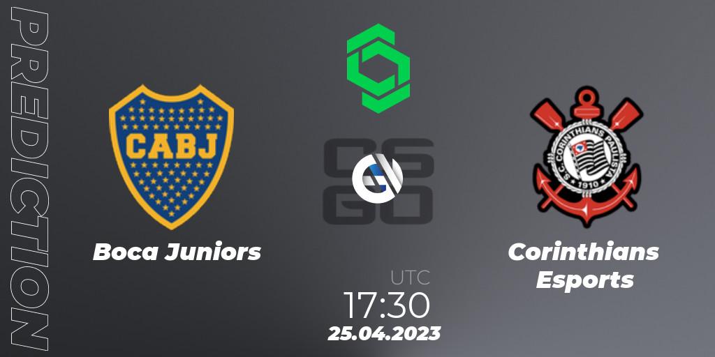 Boca Juniors vs Corinthians Esports: Match Prediction. 25.04.2023 at 18:00, Counter-Strike (CS2), CCT South America Series #7