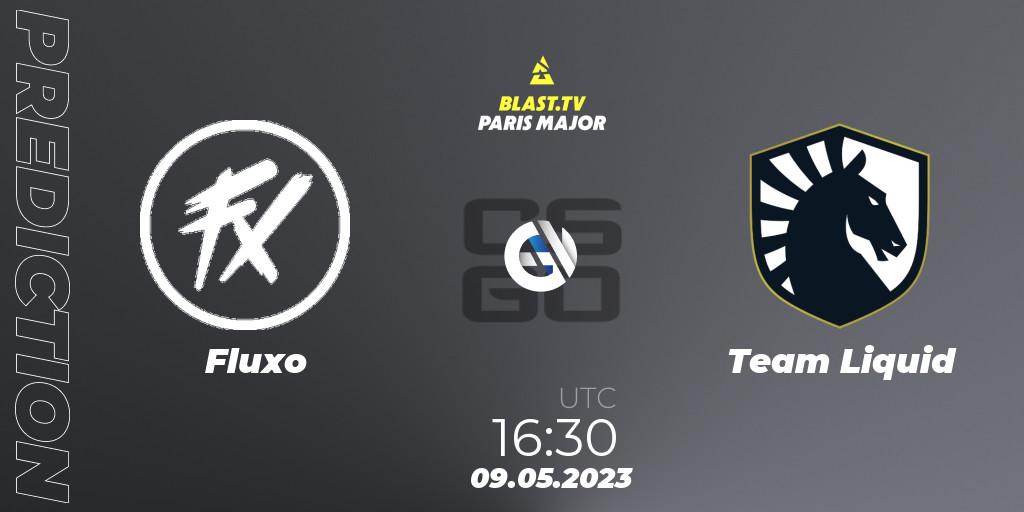Fluxo vs Team Liquid: Match Prediction. 09.05.2023 at 16:10, Counter-Strike (CS2), BLAST Paris Major 2023 Challengers Stage