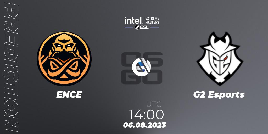 ENCE vs G2 Esports: Match Prediction. 06.08.2023 at 14:00, Counter-Strike (CS2), IEM Cologne 2023