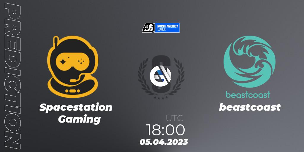 Spacestation Gaming vs beastcoast: Match Prediction. 05.04.2023 at 18:00, Rainbow Six, North America League 2023 - Stage 1