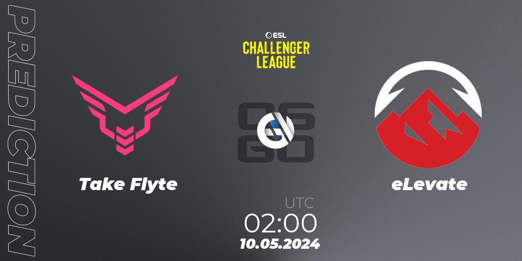 Take Flyte vs eLevate: Match Prediction. 15.05.2024 at 00:00, Counter-Strike (CS2), ESL Challenger League Season 47: North America