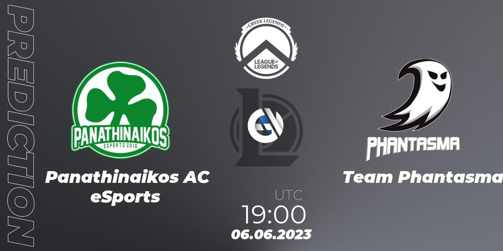 Panathinaikos AC eSports vs Team Phantasma: Match Prediction. 06.06.23, LoL, Greek Legends League Summer 2023