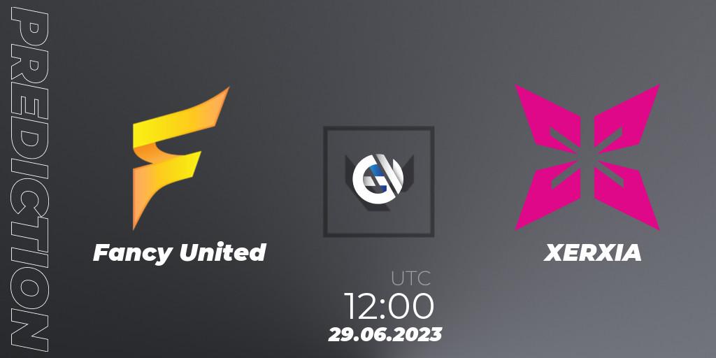 Fancy United vs XERXIA: Match Prediction. 29.06.2023 at 13:30, VALORANT, VALORANT Challengers Ascension 2023: Pacific - Group Stage