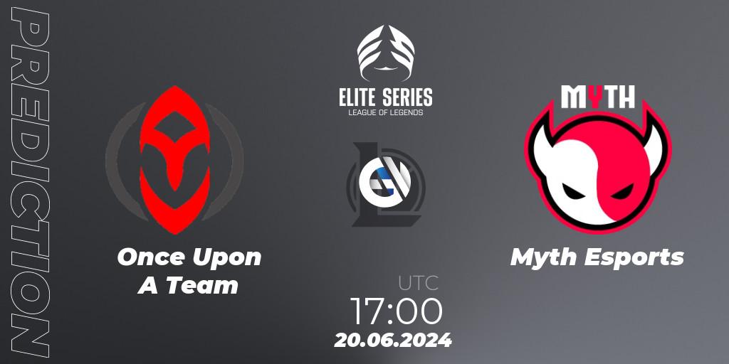 Once Upon A Team vs Myth Esports: Match Prediction. 11.07.2024 at 17:00, LoL, Elite Series Summer 2024