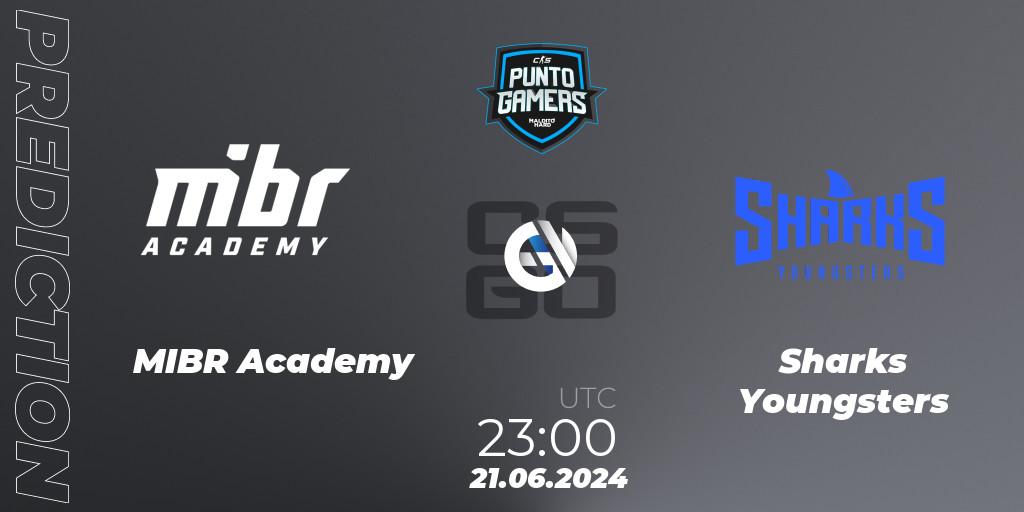 MIBR Academy vs Sharks Youngsters: Match Prediction. 21.06.2024 at 23:00, Counter-Strike (CS2), Punto Gamers Cup 2024
