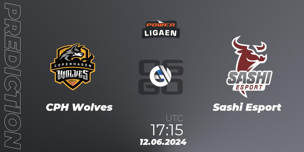CPH Wolves vs Sashi Esport: Match Prediction. 12.06.2024 at 17:15, Counter-Strike (CS2), Dust2.dk Ligaen Season 26