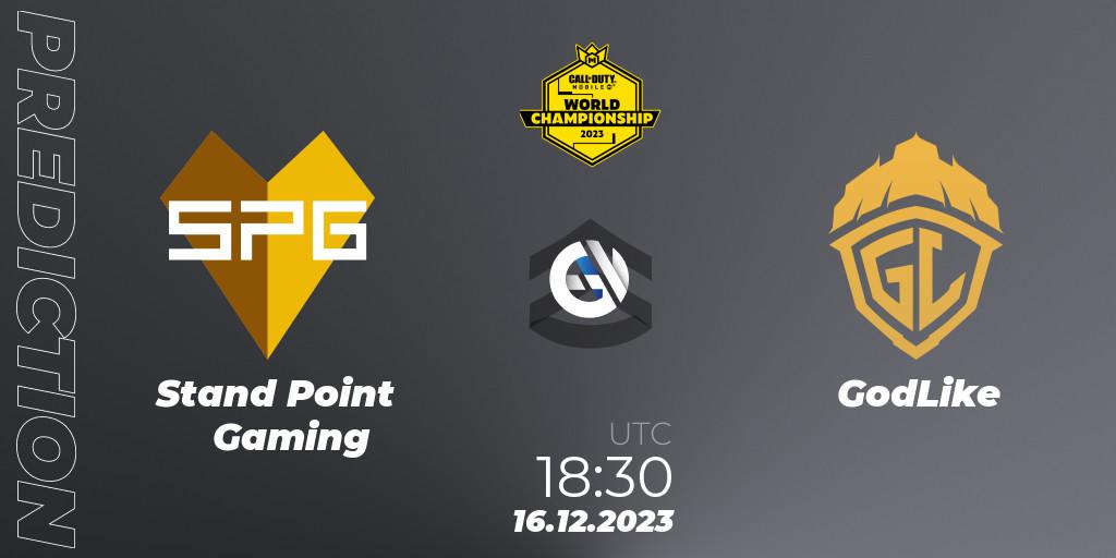 Stand Point Gaming vs GodLike: Match Prediction. 16.12.23, Call of Duty, CODM World Championship 2023