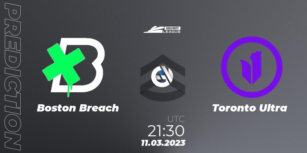 Boston Breach vs Toronto Ultra: Match Prediction. 11.03.2023 at 21:30, Call of Duty, Call of Duty League 2023: Stage 3 Major