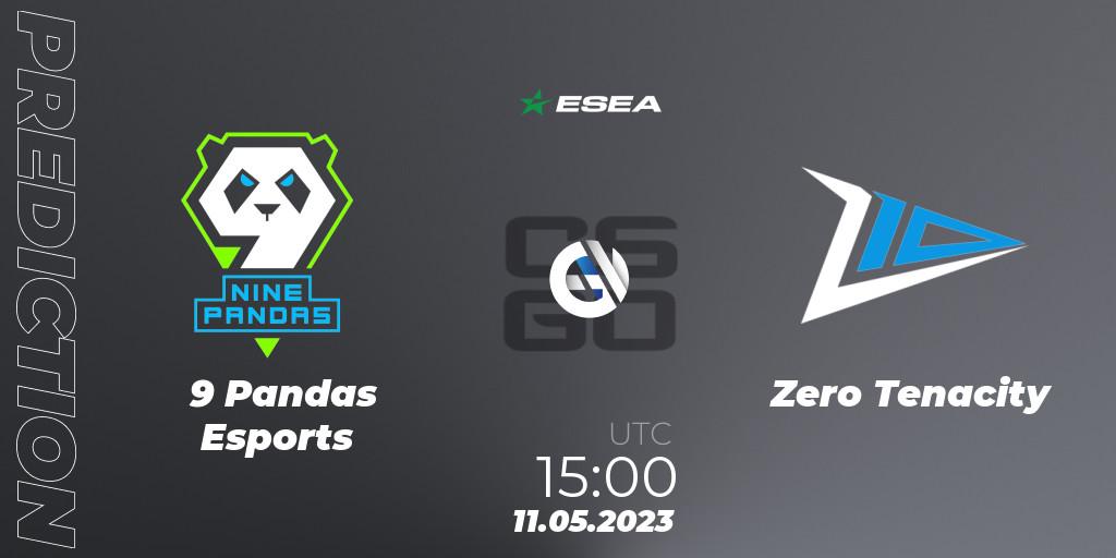 9 Pandas Esports vs Zero Tenacity: Match Prediction. 11.05.2023 at 15:00, Counter-Strike (CS2), ESEA Season 45: Advanced Division - Europe