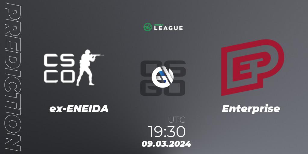 ex-ENEIDA vs Enterprise: Match Prediction. 09.03.2024 at 15:00, Counter-Strike (CS2), ESEA Season 48: Advanced Division - Europe