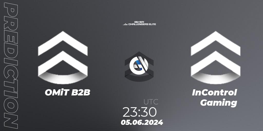 OMiT B2B vs InControl Gaming: Match Prediction. 05.06.2024 at 22:30, Call of Duty, Call of Duty Challengers 2024 - Elite 3: NA