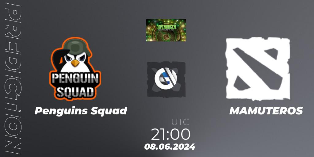 Penguins Squad vs MAMUTEROS: Match Prediction. 08.06.2024 at 21:00, Dota 2, The International 2024: South America Open Qualifier #2