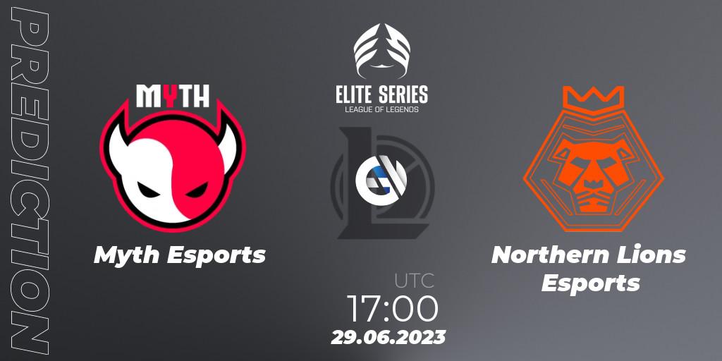 Myth Esports vs Northern Lions Esports: Match Prediction. 29.06.2023 at 17:00, LoL, Elite Series Summer 2023
