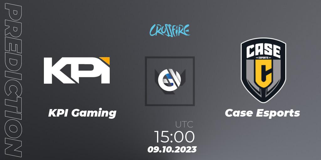 KPI Gaming vs Case Esports: Match Prediction. 09.10.2023 at 18:00, VALORANT, LVP - Crossfire Cup 2023: Contenders #1