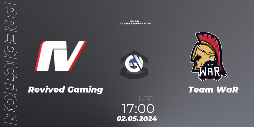 Revived Gaming vs Team WaR: Match Prediction. 02.05.2024 at 17:00, Call of Duty, Call of Duty Challengers 2024 - Elite 2: EU