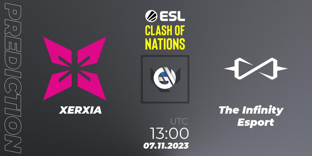 XERXIA vs The Infinity Esport: Match Prediction. 07.11.2023 at 13:20, VALORANT, ESL Clash of Nations 2023 - Thailand Closed Qualifier