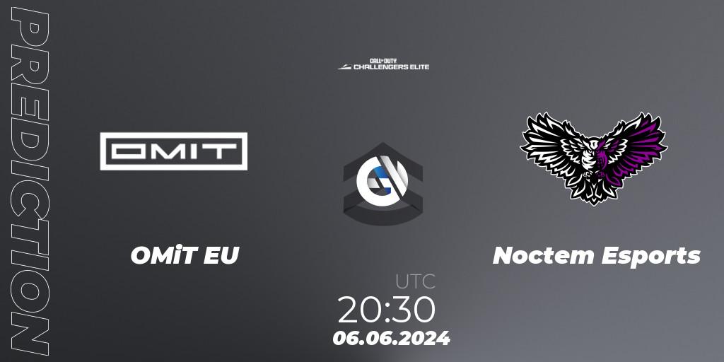 OMiT EU vs Noctem Esports: Match Prediction. 06.06.2024 at 19:30, Call of Duty, Call of Duty Challengers 2024 - Elite 3: EU