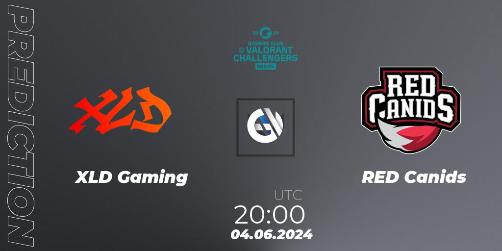 XLD Gaming vs RED Canids: Match Prediction. 04.06.2024 at 20:00, VALORANT, VALORANT Challengers 2024 Brazil: Split 2