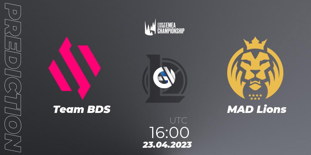 Team BDS vs MAD Lions: Match Prediction. 23.04.2023 at 16:00, LoL, LEC Spring 2023 - Playoffs