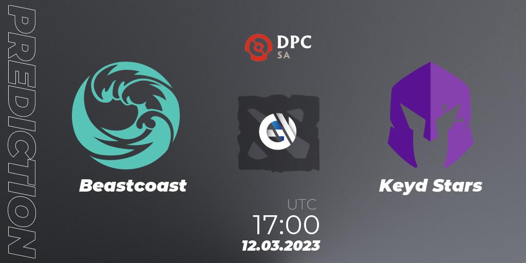 Beastcoast vs Keyd Stars: Match Prediction. 12.03.2023 at 17:27, Dota 2, DPC 2023 Tour 2: SA Division I (Upper)